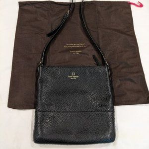 Kate Spade Black Crossbody Bag with original dust bag (black)